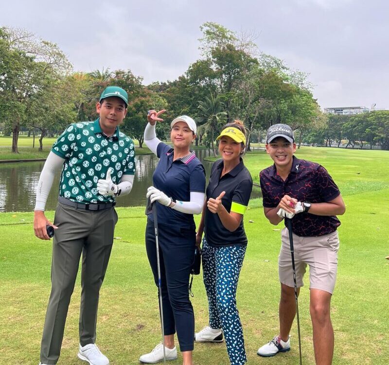 3Pro1Am ฤกษ์งามยามดีได้ตีกอล์ฟกับโปรทั้ง3     เป็นเกียรติเป็นศรียิ่งนัก สนุกสนาน...