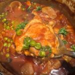 All time favorite recipes Chicken stew and spaghetti corned  beef...