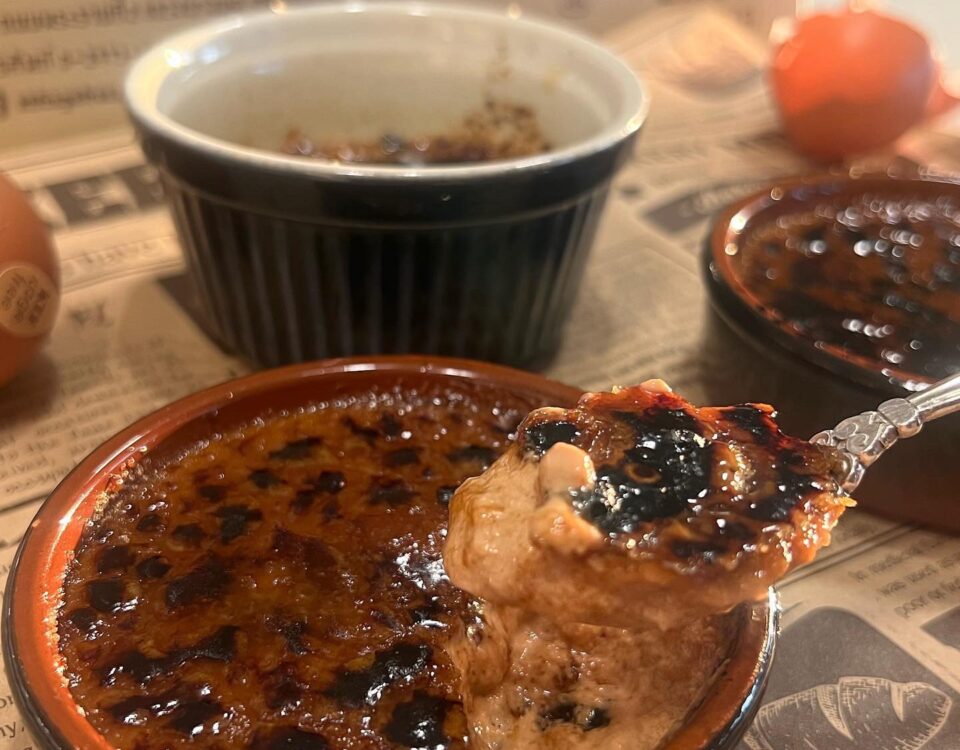 Burnt caramel crème brûlée by Prae’s Kitchen 
Cage free egg from...