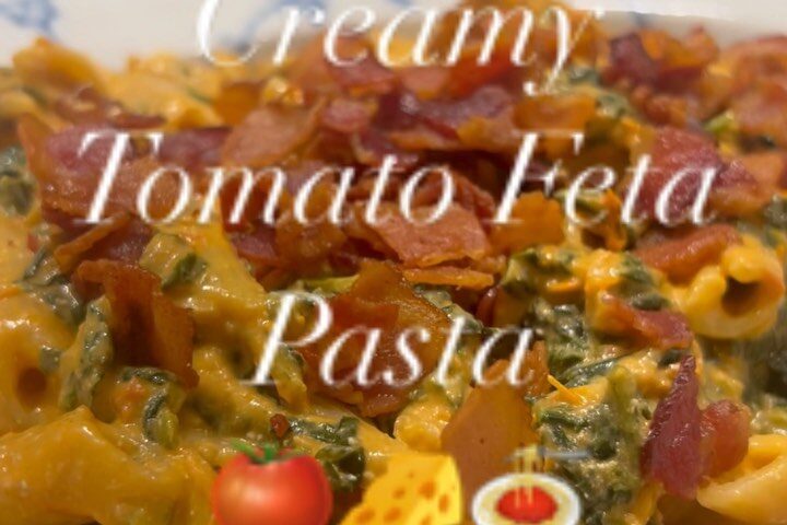 Creamy Tomato Feta Pasta
อีกเมนูที่แพรชอบทำ ขั้นตอนน้อย ทำง่าย !

พระเอกคือ Feta...