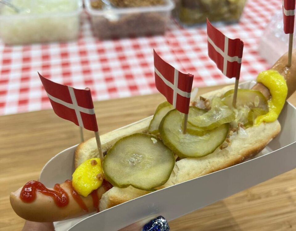 Danish Hotdog  at The 55th Diplomatic Red Cross Bazaar...