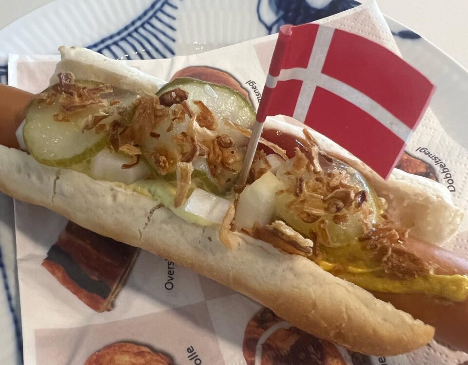 Danish Hotdog  for snack?...