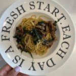 Each Day is A FRESH START   Have a lovely Saturday  
Spaghetti Italian sausage w...