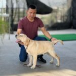 First day training for Oscar...