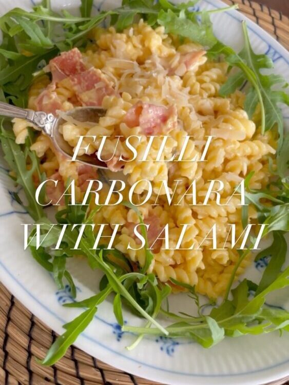Fusilli carbonara with Salami

ใครชอบชีสและครีมต้องลองทำค่ะ แค่มีวัตถุดิบดี ทำยั...