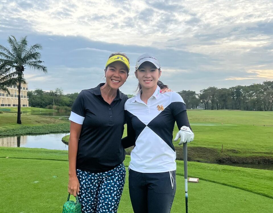 Great golf day with LPGA สายป่าน  ประทับใจ น้องน่ารัก ตีไกล ตรงจัง ทีดำก็ไม่ยั่น...