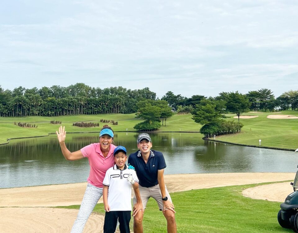 Happy Golf Day  at Cascata   กรีนเร็วจัด 3-4พัต สบาย…เด็กชายแอรอน อายุ7 ขวบครึ่ง...