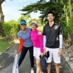 Happy Golf Day กับพี่แพม  น้องฟร้องค์ สุดหล่อและโปรปั๊ก...