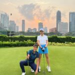 Happy & Lovely golfers...