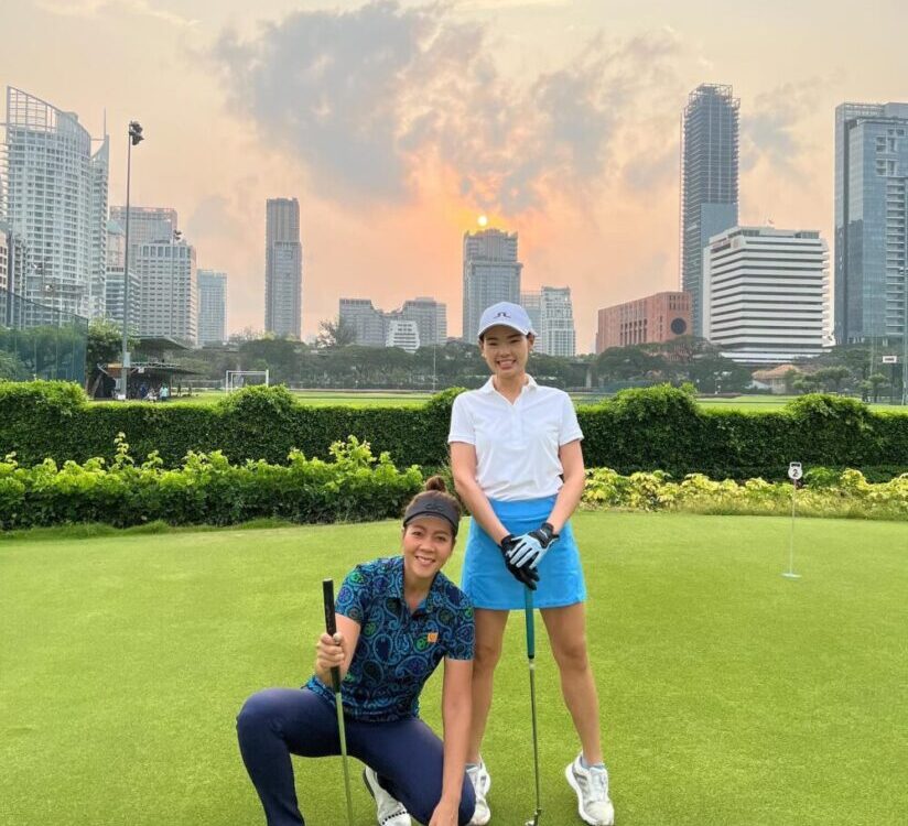 Happy & Lovely golfers...