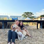 Happy Sunday  2 หมา 2 ป้า มาดที่ยวเล่นที่Sansiri Backyard ชุมชนสีเขียวใกล้บ้าน ส...