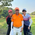 Happy golfers เล่นกอล์ฟกับคุณเสมอวันนี้มีโปรสายป่าน  และน้องเมกะ  มาร่วมเล่นด้วย...