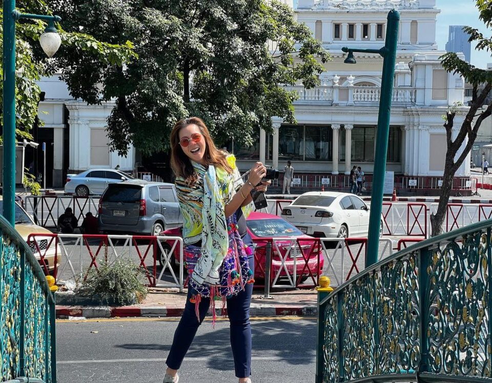 Happyกรุงเทพที่เที่ยวเยอะจัง อากาศดี ออกมาเดินเล่นได้ประสบการณ์ใหม่กับกรุงเทพในม...