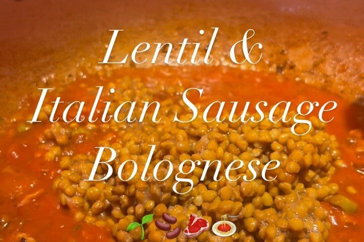 Lentil & Italian Sausage Bolognese

เมนูพาสต้าทำง่าย ขั้นตอนน้อย

แต่ซอส Bologne...