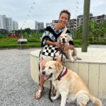 One fine day at Sansiri Backyard เป็นครั้งแรกของOscarกับHerkyที่มาเที้ยวด้วยกัน ...