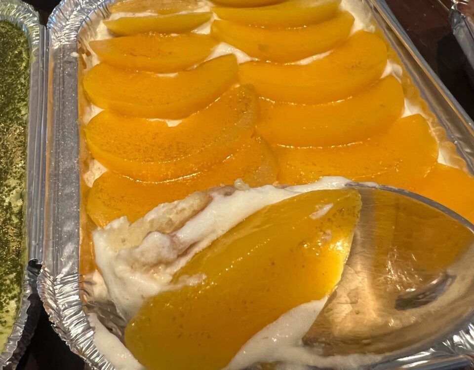 Peach Caramel Shortcake...