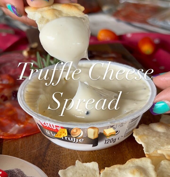 Truffle Cheese Spread ของ ERU ค่ะ ตัวนี้ แนะนำสุด ๆ เปิดฝาทานได้เลย ไม่ต้องทำอะไ...