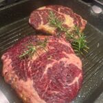 Vintage Spanish Rib Eye Steak...