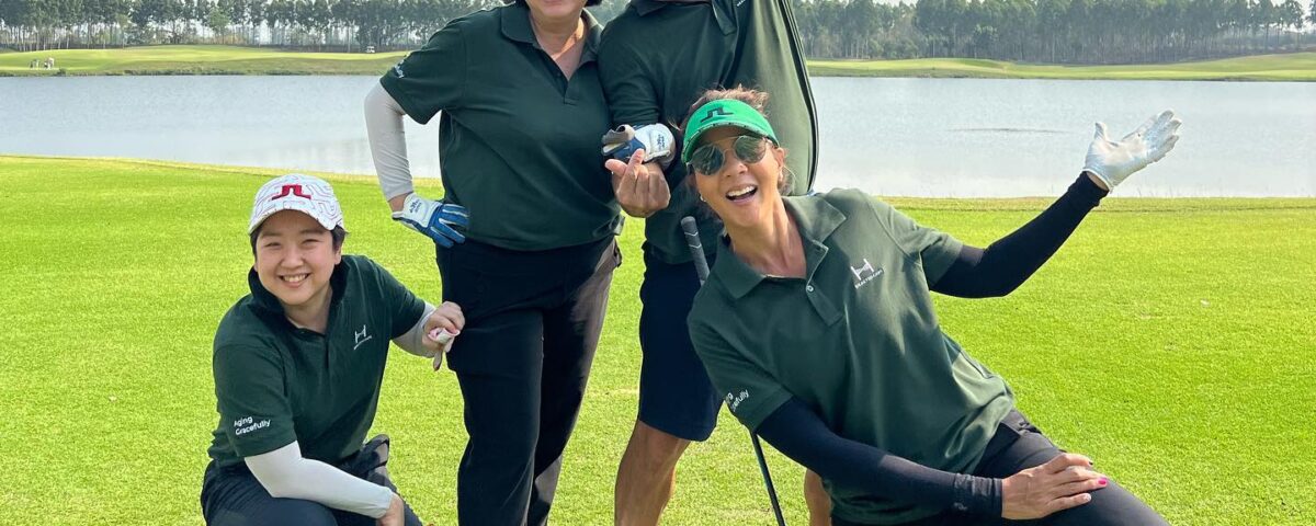 What a fun and lovely golf day with my besties...