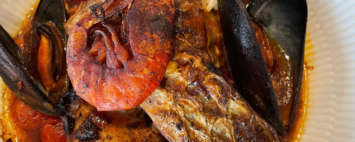 Yummy fish dish by Mr.Waagensen...