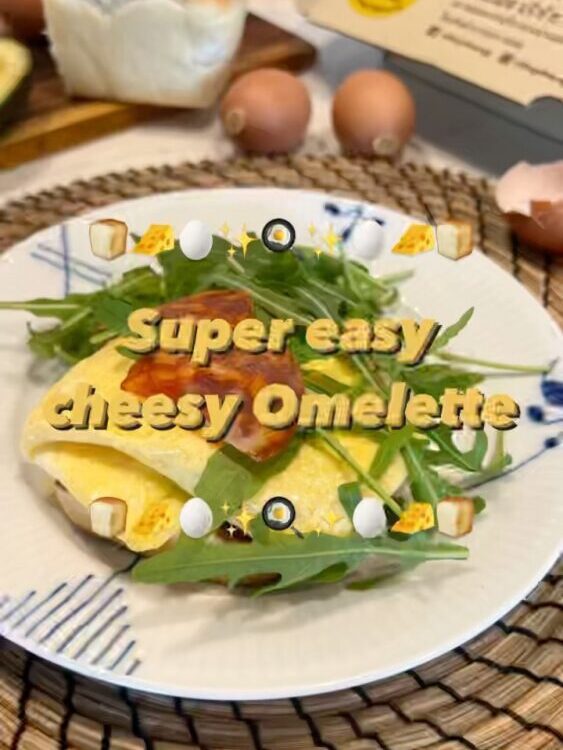 วันนี้ KTF ขอเสนอ 'Very Easy Cheesy Omelette' by  ค่าา 
เมนูอาหารเช้าหน้าตาน่าทา...