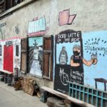 ศิลปะบนผนัง...