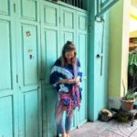 สีสันของประตูและมุมตึก...