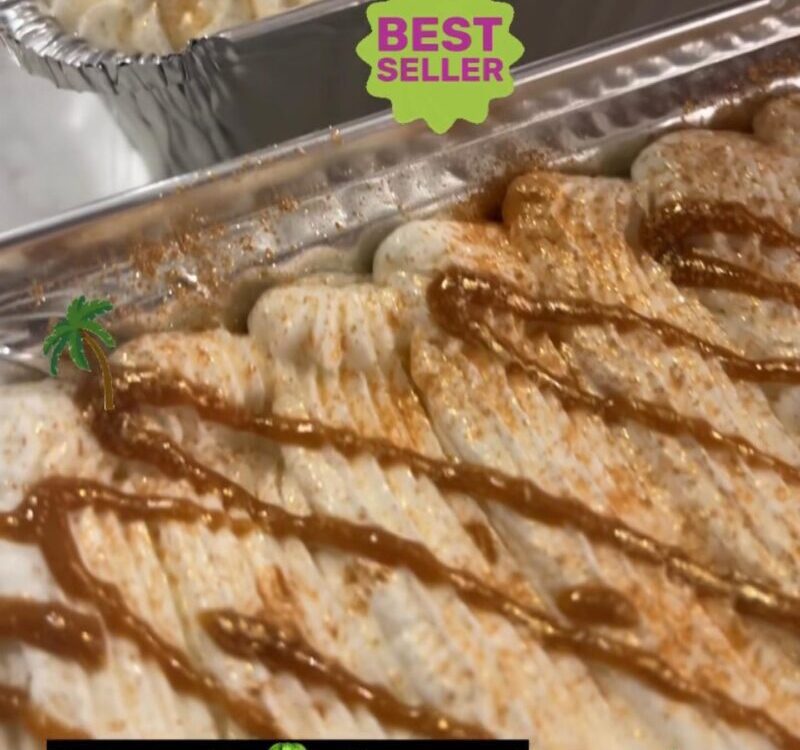 เค้กคาราเมลมะพร้าวอ่อนมาแล้วค่ะ ตามคำขอ
เนื้อมะพร้าวเต็มคำ หอมน้ำตาลโตนด หนาวน้อ...