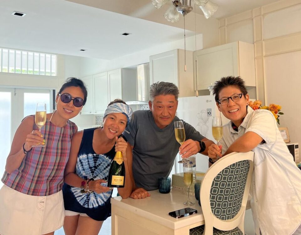 เป็นบ่ายที่สนุกมาก พี่ที่รักทั้งสอง   มาเยี่ยมหลังจากไม่ได้เจอกันนานมาก  เล่นน้ำ...