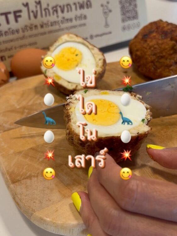 เมนูของทานเล่นอร่อย ๆ
ไว้ทำเสาร์อาทิตย์นี้

นี่เลยค่ะ 'ไข่ไดโนเสาร์' สูตรจาก  
ท...