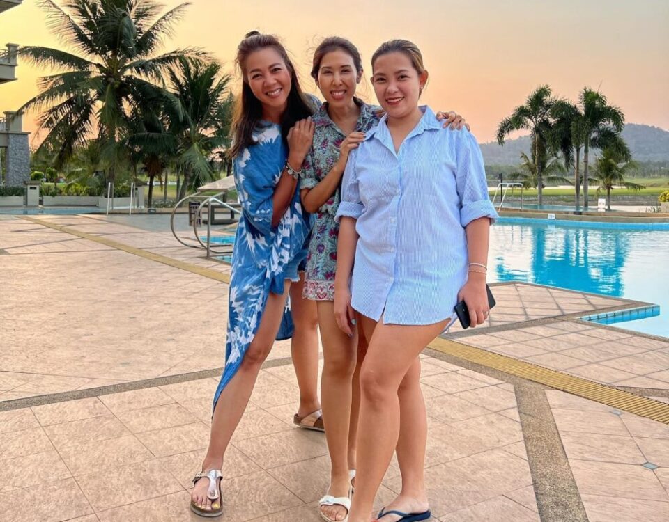 แม่บ้านแก๊งค์จักรยาน มาให้กำลังใจคุณสามีมาขี่จักรยาน อาหารดี เพื่อนน่ารัก วิวสวย...