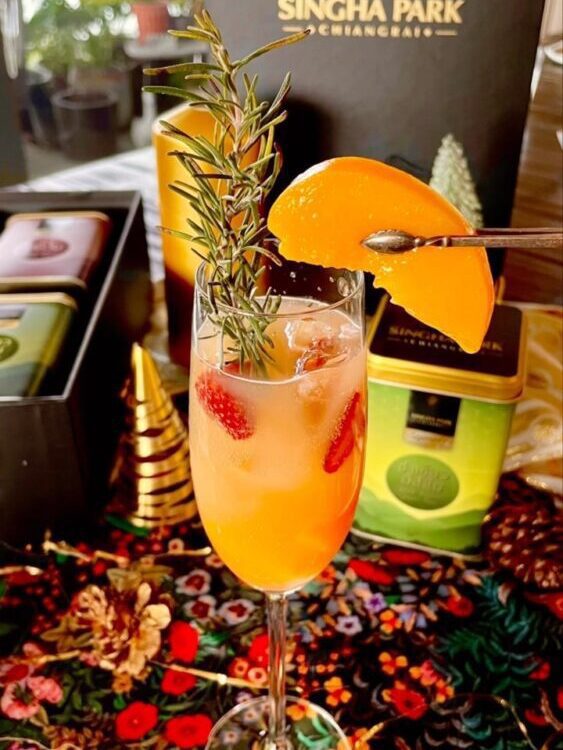 ‘Peach soda Green tea’ Wild Assam Green Tea from Nan tea Signature blend

ชาเขีย...