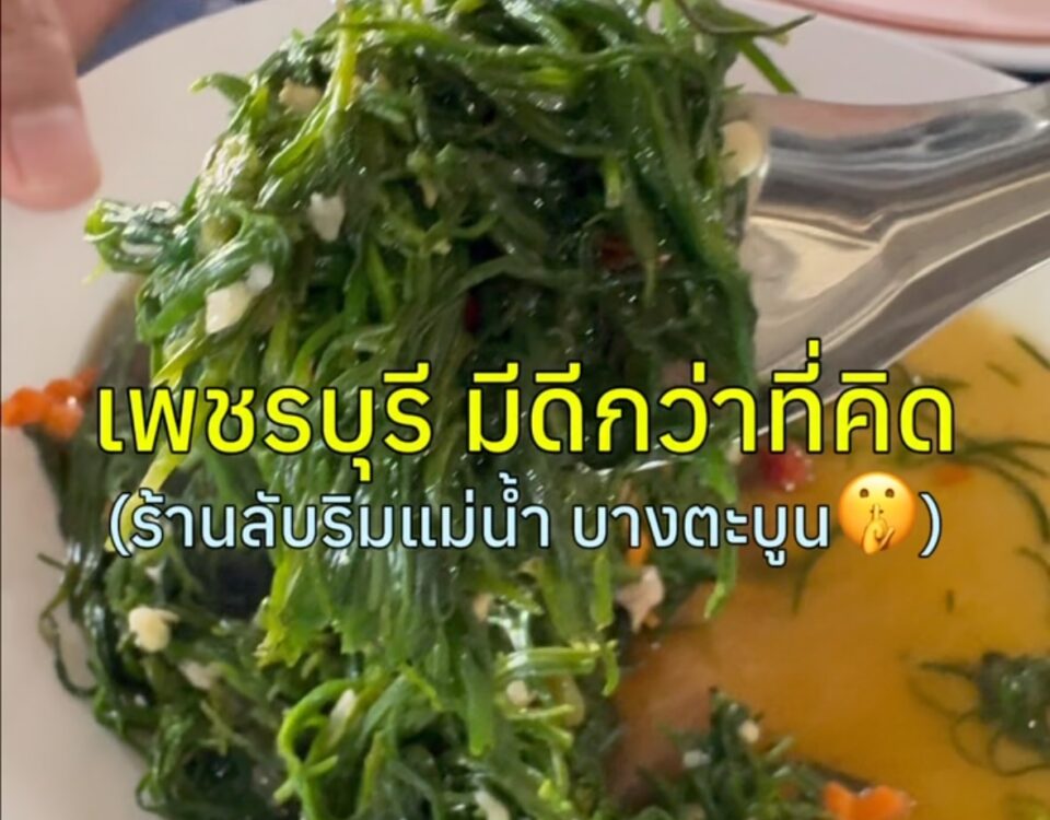 อยากมีร้านอาหารทะเลมาแนะนำทุกคนค่ะ ทึ่จังหวัดเพชรบุรี ขับออกจากตัวเมืองเพชรบุรีม...